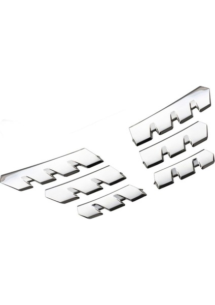 Renault Clio 5 Krom Ön Alt Panjur 6 Prç. 2019 ve Üzeri modelleri