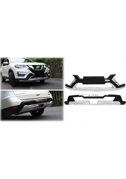 Nissan Xtrail Ön Arka Tampon Koruma (2017-2020)