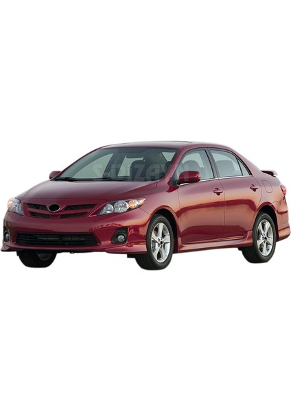 Toyota Corolla Krom Cam Çıtası 4 Prç. 2007-2013
