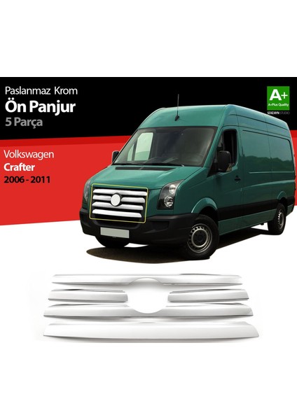 Volkswagen Crafter Krom Ön Panjur 5 Prç 2006-2011