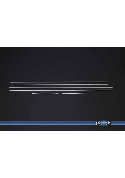 Hyundai I20 Krom Cam Çıtası 6 Parça 2014 ve Sonrası