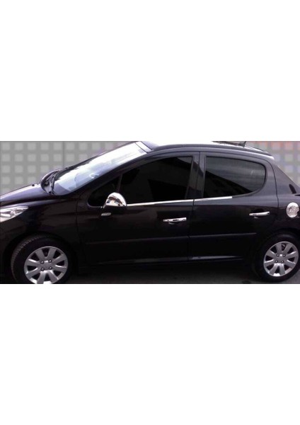 Peugeot 207 Krom Cam Çıtası 4 Parça 2006-2012 Arası