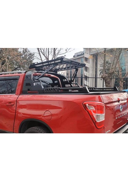 Ssangyong Musso 2019+ Uyumlu Sepetli Roll Bar AQM-S10
