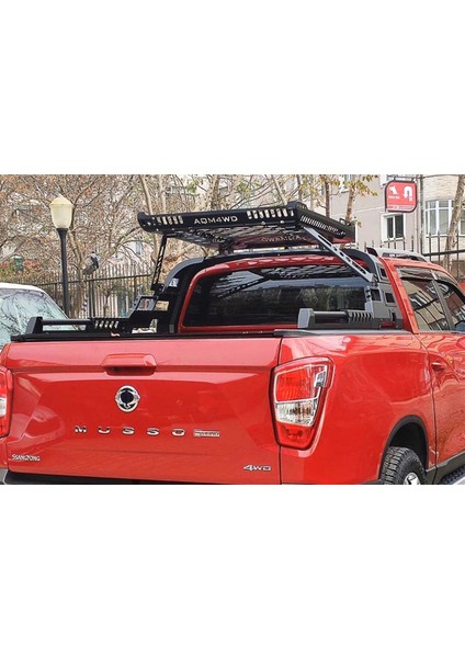 Ssangyong Musso 2019+ Uyumlu Sepetli Roll Bar AQM-S10 fiyatları