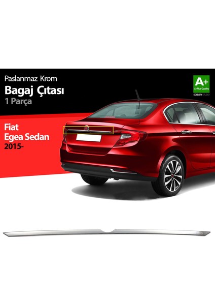 Fiat Egea Sd Krom Bagaj Çıtası 2015 Üzeri