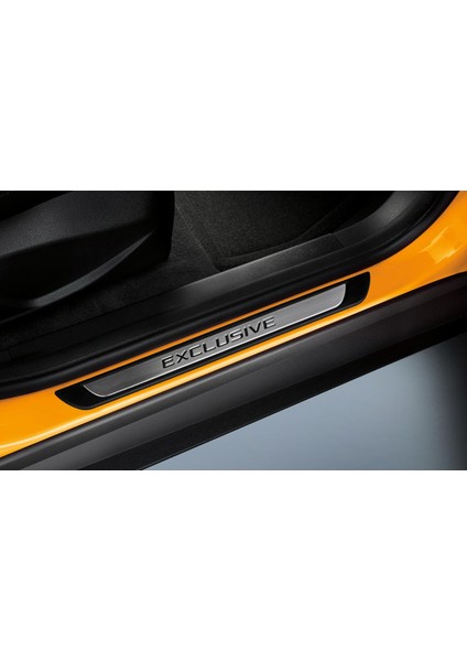 Citroen Berlingo 2 Krom Kapı Eşik Koruması Exclusive Line 2012-2018 2 Parça