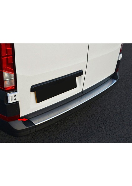 Volkswagen Crafter Krom Arka Tampon Eşiği 2017 Üzeri
