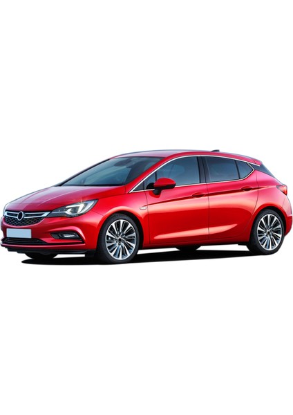 Opel Astra K Hb Krom Cam Çerçeve Seti 14 Prç 2015 Üzeri