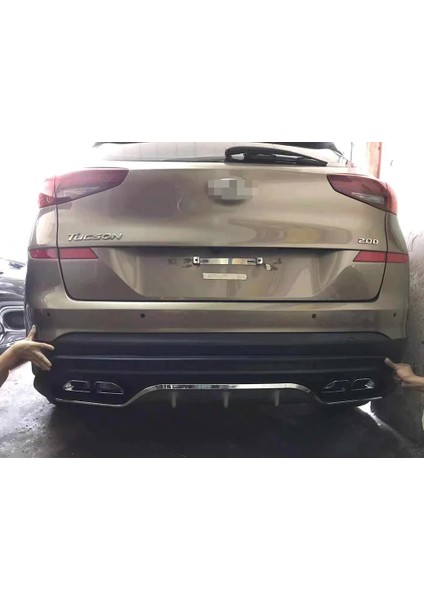 Hyundai Tucson Amg Model Ön Arka Tampon Koruma Difüzör 2019+ modelleri