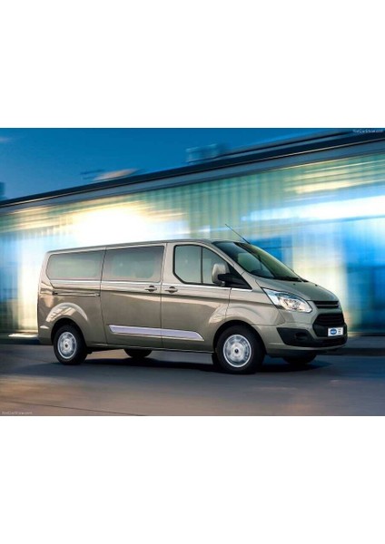 Ford Tourneo Custom Krom Cam Alt Çıtası 8 Parça Kısa Şase 2012 ve Sonrası fiyatları