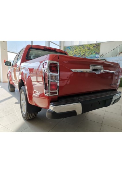 Drs Tuning Isuzu D-Max 2018+ Bagaj Açma Kolu Kaplaması Nikelaj