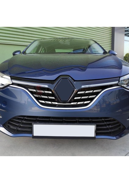 Renault Megane 4 Krom Ön Panjur 5 Prç. 2020 Üzeri