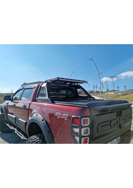 Ford Ranger Sepetli Rollbar (Yeni Nesil Sepetli Roll Bar AQM-M10)