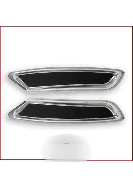 Vw Passat B8 Egsoz Kromu Difüzör 2015- Paslanmaz Çelik