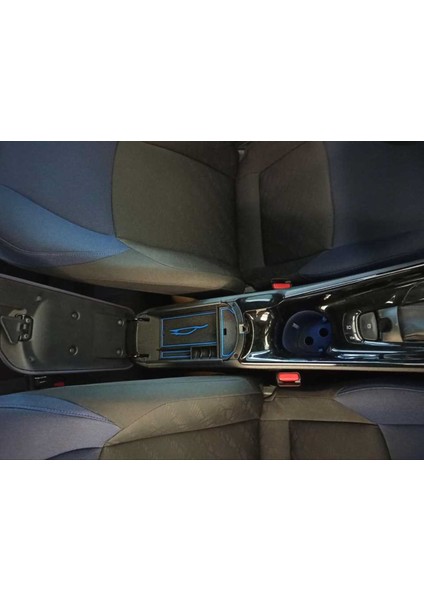 Toyota C-Hr 2016-2019 Orta Konsol Kutusu Mavı