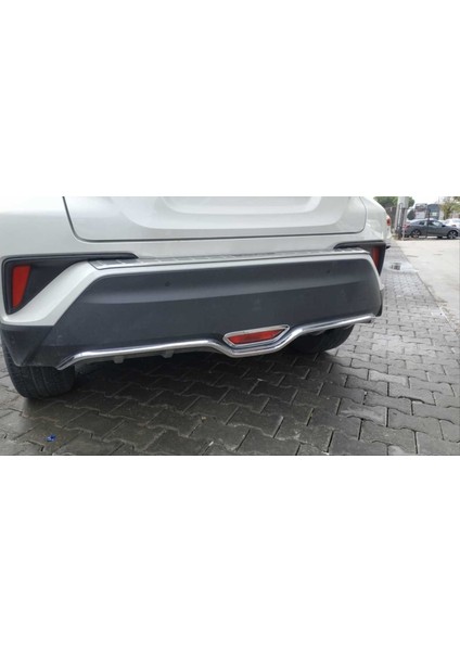 Toyota C-Hr 2016-2019 Arka Tampon Alt Çıtası Nıkelaj fiyatları