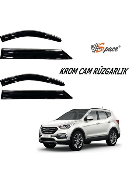 Krom Cam Rüzgarlığı Hyundai IX35 2018-2021 / CARU414 modelleri