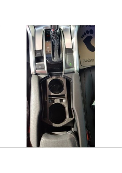 Honda Cıvıc Fc5 2016-2020 USB Portlu Orta Konsol Kutusu Siyah fırsatları