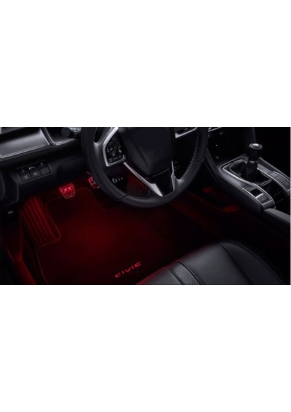 Honda Cıvıc Fc5 2016-2020 Aydınlatma Pakedı Kırmızı