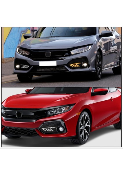 Honda Cıvıc Fc5 2016-2020 Typer Ön Sis Ledi fırsatları