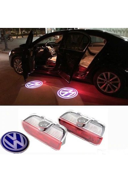 Volkswagen Passat B8 Kapı Altı Hayalet Logo Lazer LED