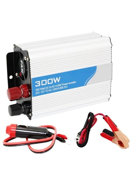 Inverter Dönüştürücü Usb'li 12-220V 300 Watt/ ICCA89 fiyatları