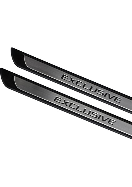 Peugeot Rifter Krom Kapı Eşik Koruması Exclusive Line 2019 Üzeri 2 Parça fırsatları