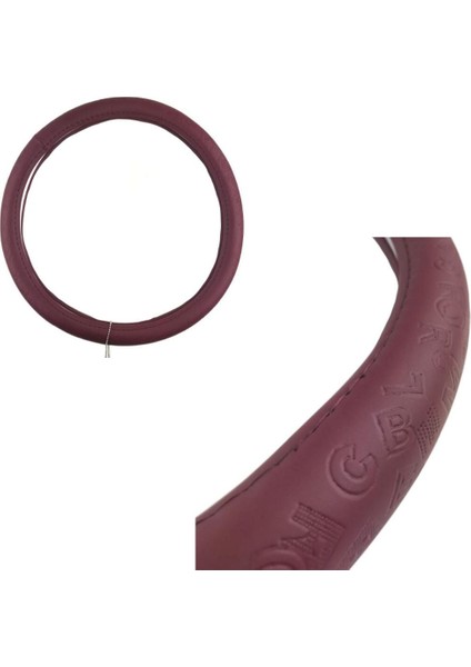 Direksiyon Kılıfı 38 cm Bordo / DIKI343-B fiyatları