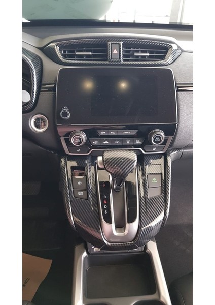Honda Cr-V 2017+ Karbon Orta Menfez Kaplama modelleri
