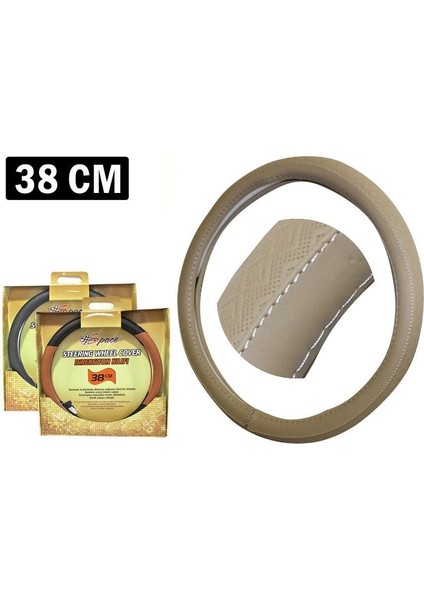 Direksiyon Kılıfı 38 cm Bej / DIKI340-BJ fiyatları