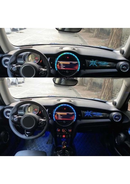 Mını Cooper Ambıans Aydınlatma Set ( Menfez & Gögüslük) 12 Renk modelleri