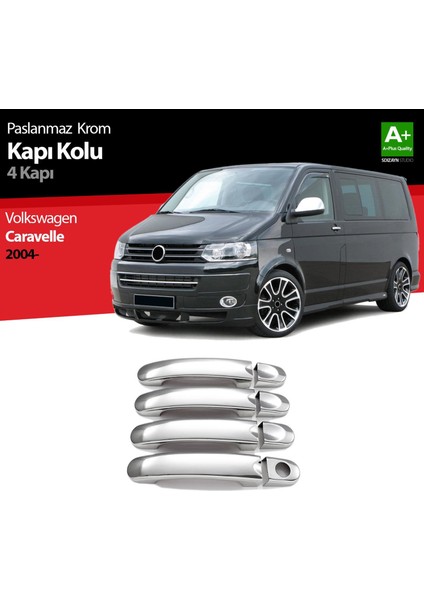 Volkswagen T5 Caravelle Krom Kapı Kolu 4 Kapı 2004 Üzeri