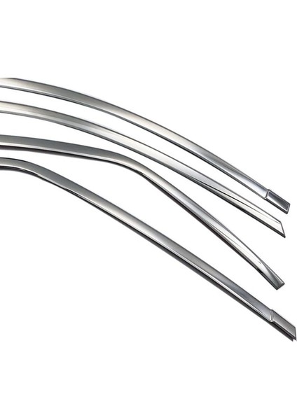 Toyota Corolla Krom Cam Üst Çıtası 4 Prç. 2013-2018 modelleri