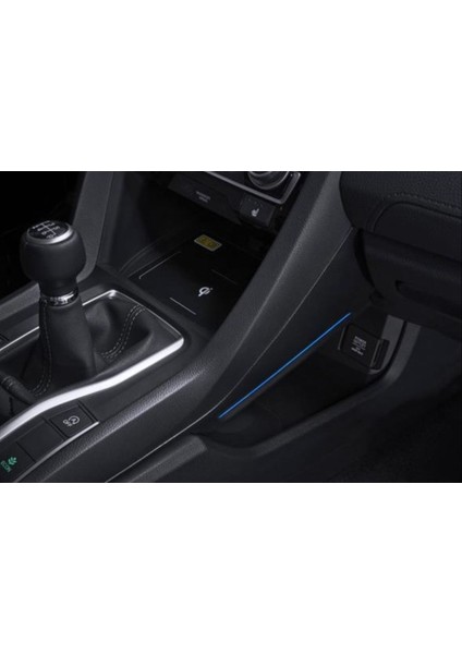 Honda Cıvıc Fc5 2016-2020 Vıtes Konsol Aydınlatma - Mavı modelleri