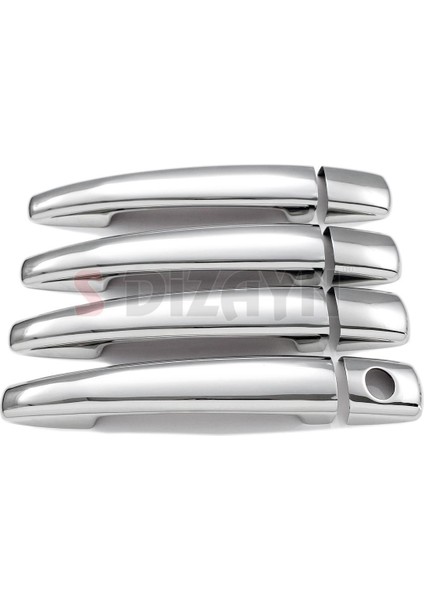 Citroen C4 Picasso Krom Kapı Kolu 4 Kapı 2006-2010