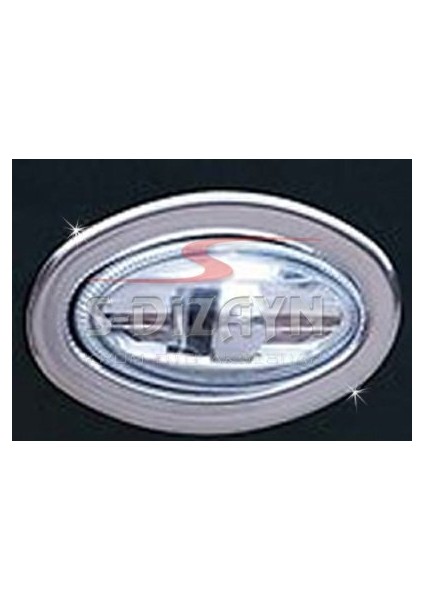 Peugeot 206 Krom Sinyal Çerçevesi 2 Prç 1998-2014