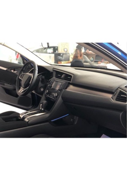 Honda Cıvıc Fc5 2016-2020 Vıtes Konsol Aydınlatma - Mavı fırsatları