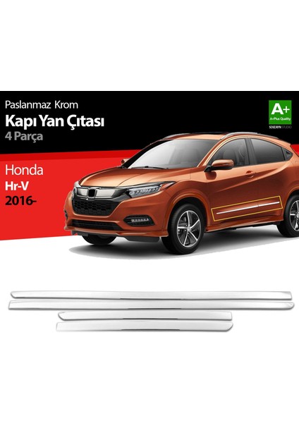 Honda Hr-V Krom Kapı Yan Çıtası 4 Prç 2016 Üzeri