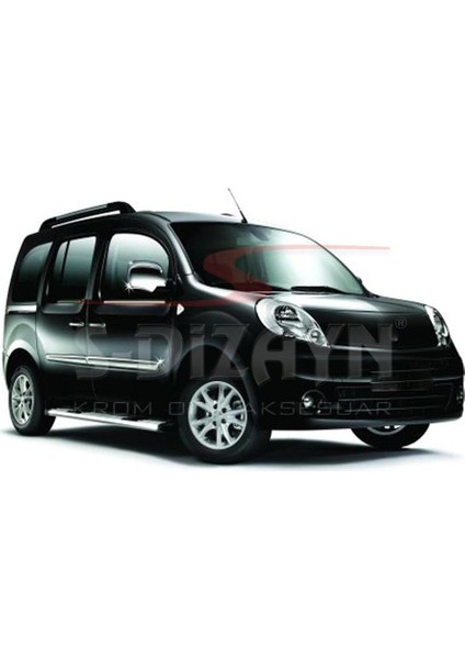 Renault Kangoo Krom Yan Kapı Çıtası 4 Prç 2008-2011