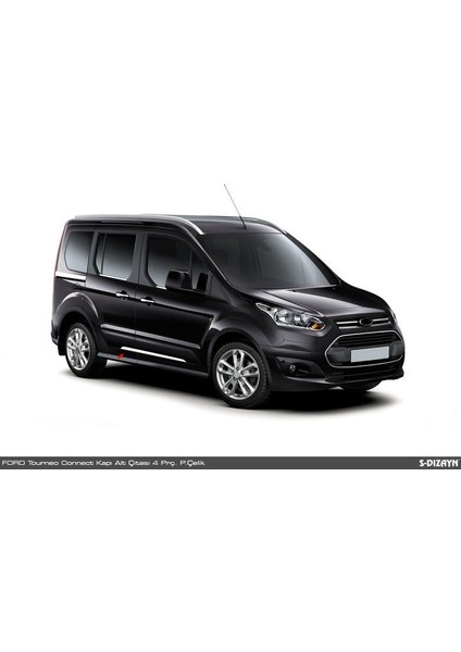 Ford Connect Krom Yan Kapı Çıtası Altı 4 Prç. 2015 Üzeri
