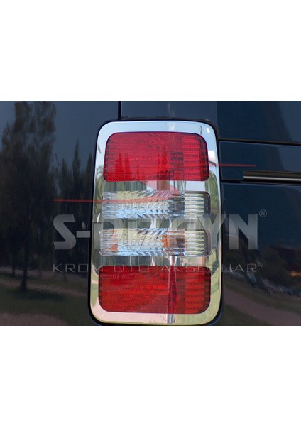 Volkswagen Caddy Krom Stop Çerçevesi 2 Prç 2004-2015