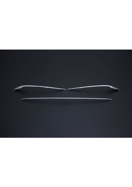 Volkswagen Passat B8.5 Krom Ön Tampon Alt Çıtası 3 Prç 2019 ve Sonrası modelleri