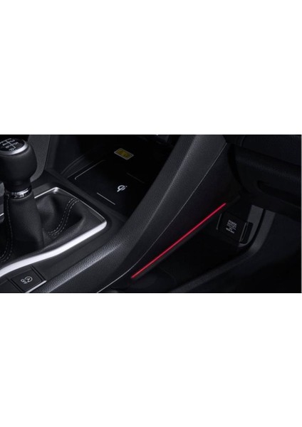 Honda Cıvıc Fc5 2016-2020 Vıtes Konsol Aydınlatma - Kırmızı