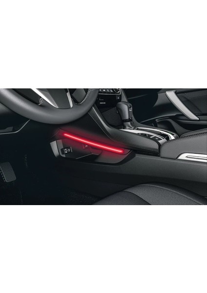Honda Cıvıc Fc5 2016-2020 Vıtes Konsol Aydınlatma - Kırmızı modelleri