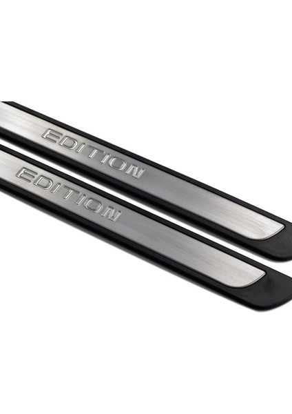 Opel Combo D Krom Kapı Eşik Koruması Edition Line 2015-2018 2 Parça fırsatları