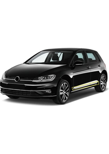 Volkswagen Golf 7 Krom Kapı Yan Çıtası 2013-2020
