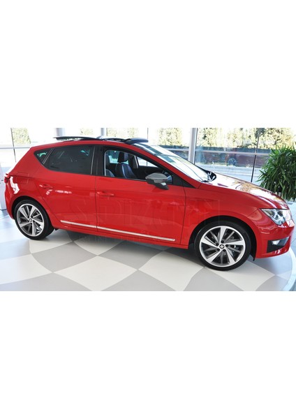 Seat Leon 2013 Üzeri Kapı Koruma Çıtası Krom