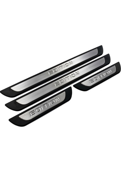 Peugeot 3008 Krom Kapı Eşik Koruması Edition Line 2014-2016 4 Parça modelleri