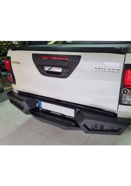 Off Road Arka Demir Tampon Mat Siyah AQM-M20 fırsatları