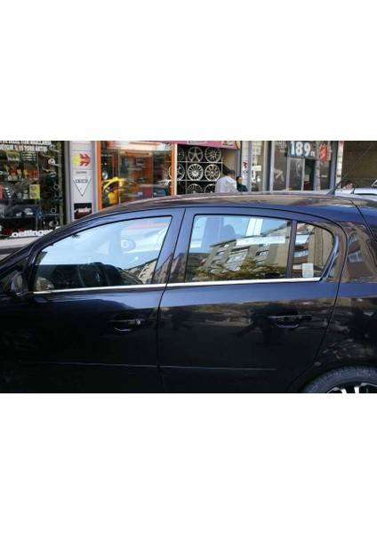Opel Corsa D Krom Cam Çıtası 4 Parça 2006-2014 Arası